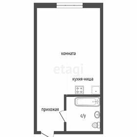 Квартира 26,7 м², 1-комнатная - изображение 1