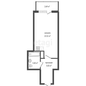 Квартира 25,2 м², студия - изображение 2