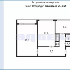 Квартира 44 м², 2-комнатная - изображение 2