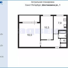 Квартира 45,9 м², 2-комнатная - изображение 2