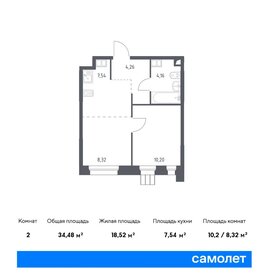 38 м², 2-комнатные апартаменты 8 950 000 ₽ - изображение 11