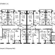 Квартира 57,4 м², 2-комнатная - изображение 2