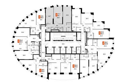 Квартира 80,7 м², 2-комнатная - изображение 1