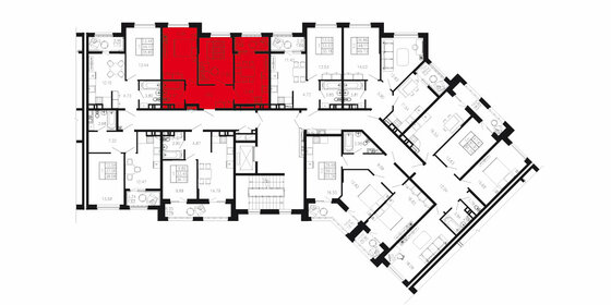 55 м², 2-комнатная квартира 5 650 000 ₽ - изображение 54