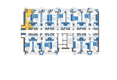 26 м², квартира-студия 9 650 000 ₽ - изображение 80