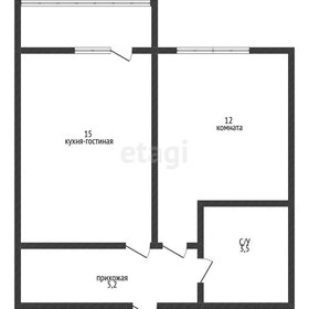 Квартира 33,4 м², 1-комнатная - изображение 1