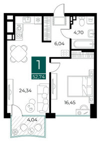 50 м², 1-комнатная квартира 12 500 000 ₽ - изображение 126