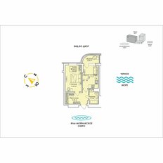Квартира 43,8 м², 1-комнатные - изображение 2
