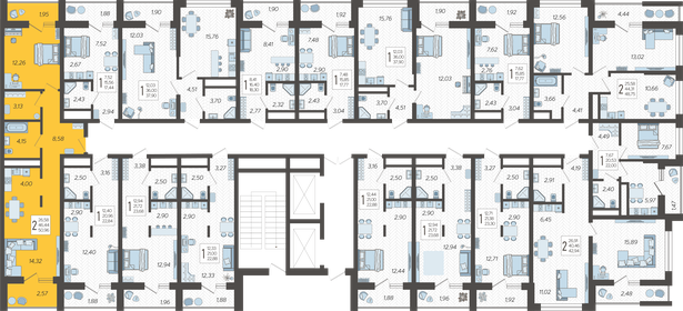 68 м², 2-комнатная квартира 18 000 000 ₽ - изображение 49