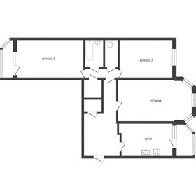 Квартира 75,7 м², 2-комнатная - изображение 1