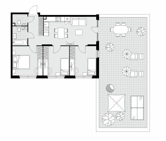 86 м², 3-комнатная квартира 11 120 900 ₽ - изображение 46