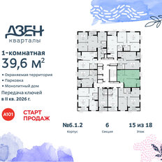 Квартира 39,6 м², 1-комнатная - изображение 4