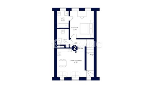 Квартира 139,6 м², 3-комнатная - изображение 5