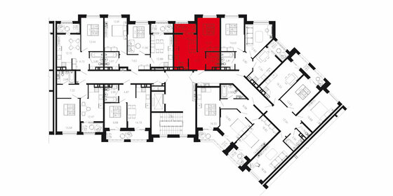 34,5 м², 1-комнатная квартира 5 313 000 ₽ - изображение 51