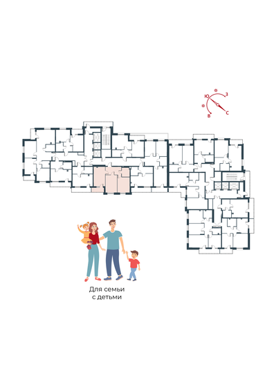 72,4 м², 3-комнатная квартира 12 700 000 ₽ - изображение 80