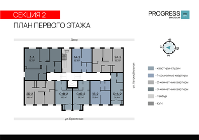 58,5 м², 2-комнатная квартира 3 750 000 ₽ - изображение 34