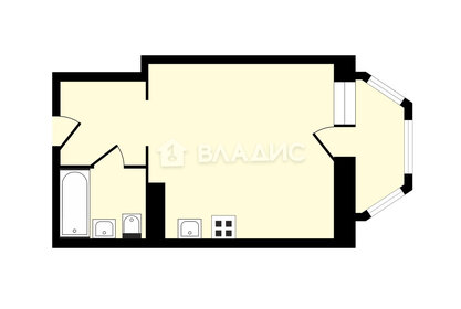 Квартира 26 м², студия - изображение 1