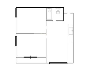 Квартира 50 м², 2-комнатная - изображение 1