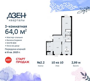 64,1 м², 4-комнатная квартира 15 721 467 ₽ - изображение 41