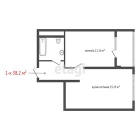 Квартира 38,2 м², 1-комнатная - изображение 1