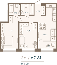 81,2 м², 2-комнатная квартира 49 990 000 ₽ - изображение 16