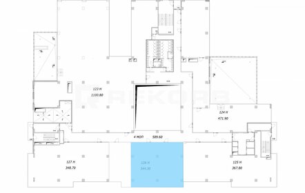 348 м², офис 870 000 ₽ в месяц - изображение 23