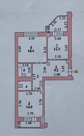 Квартира 66,2 м², 2-комнатная - изображение 5