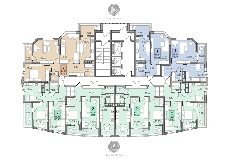40,9 м², 1-комнатная квартира 5 240 000 ₽ - изображение 21