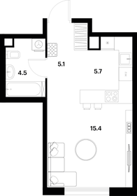 26,8 м², квартира-студия 15 353 088 ₽ - изображение 87