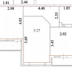 Квартира 55 м², 2-комнатная - изображение 4