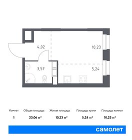 22,8 м², квартира-студия 6 550 437 ₽ - изображение 7