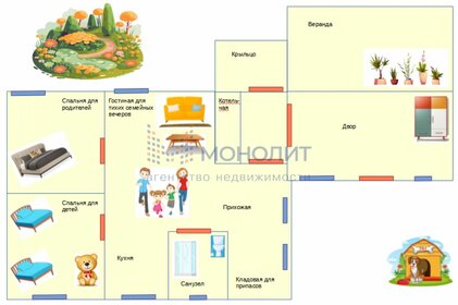 53,1 м² дом, 5,4 сотки участок 4 000 000 ₽ - изображение 45