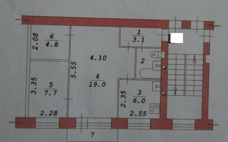 42,9 м², 2-комнатная квартира 3 050 000 ₽ - изображение 100