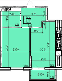 49,5 м², 2-комнатная квартира 4 500 000 ₽ - изображение 81