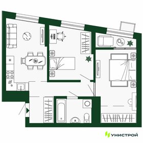 62,4 м², 2-комнатная квартира 21 073 000 ₽ - изображение 38