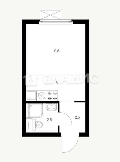 20 м², квартира-студия 9 200 000 ₽ - изображение 25