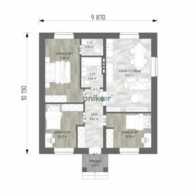 56 м² часть дома, 6 соток участок 3 100 000 ₽ - изображение 46