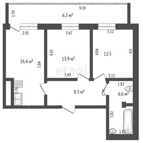 Квартира 71 м², 3-комнатная - изображение 3