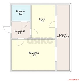 Квартира 30,2 м², 1-комнатная - изображение 1