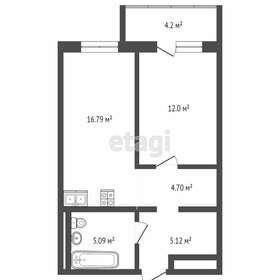 48,3 м², 1-комнатная квартира 6 520 000 ₽ - изображение 25