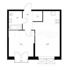 Квартира 43 м², 2-комнатная - изображение 2