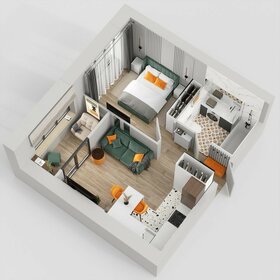 Квартира 37,6 м², 1-комнатная - изображение 2