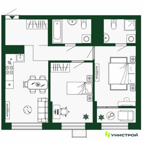 62,9 м², 2-комнатная квартира 20 022 000 ₽ - изображение 40