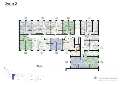 51,6 м², 2-комнатная квартира 5 210 568 ₽ - изображение 27