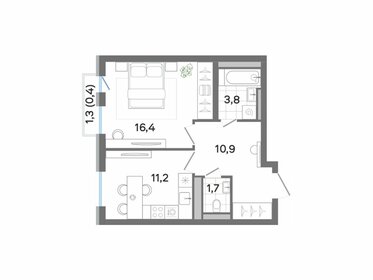 51 м², 2-комнатная квартира 10 995 050 ₽ - изображение 76