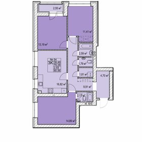 82,7 м², 3-комнатная квартира 8 500 000 ₽ - изображение 132