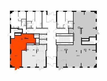 68,3 м², помещение свободного назначения 17 305 854 ₽ - изображение 10