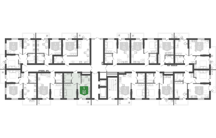 35,3 м², 1-комнатная квартира 13 879 960 ₽ - изображение 57