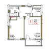 Квартира 50,7 м², 1-комнатная - изображение 1