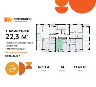 Квартира 22,3 м², студия - изображение 2